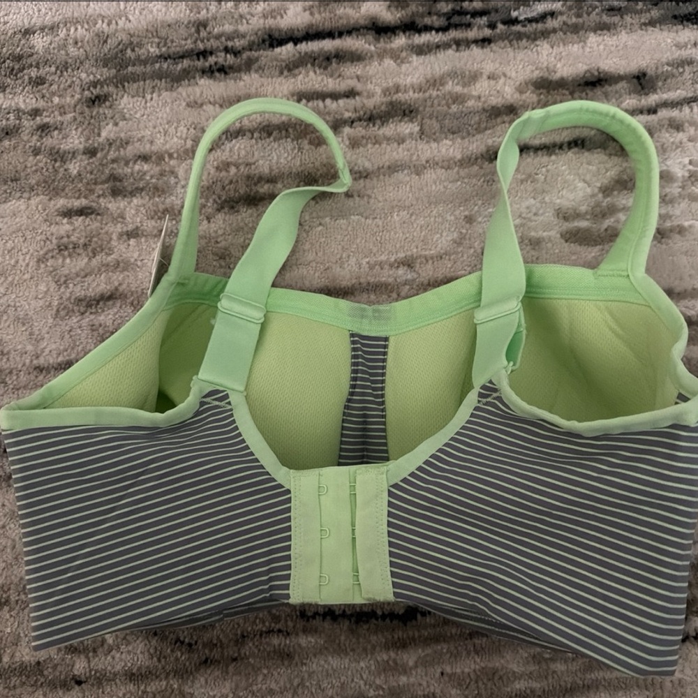 Le Mystere High-Impact Mesh Panel Full-Busted Wire Convertible Sports Bra 36F - Picture 2 of 4